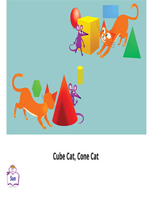 cover image of Cube Cat, Cone Cat